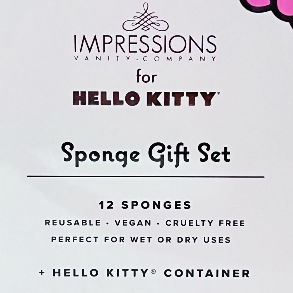 Hello Kitty® 12-PC Sponge Gift Set - Picture 9 of 11